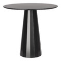Pedestal Table Florero, black