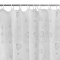 Shower Curtain GoodHome Naiad 180 x 200 cm, shells