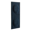 Decorative Wall Panel 30 x 15 cm, felt, dark blue block