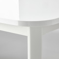 STRANDTORP Extendable table, white, 150/205/260x95 cm