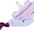 Starpak Plush Waist Bag Fanny Pack Unicorn, purple