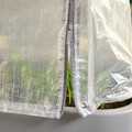 ASPAREN Plant set, outdoor grey/transparent white, 89x38x91 cm