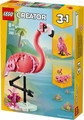 LEGO Creator 3in1 Wild Animals Pink Flamingo 31170 8+