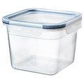 IKEA 365+ Food container with lid, square, plastic, 15x15 cm