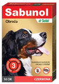 Sabunol Anti-flea & Anti-tick Collar for Dogs 50cm, red