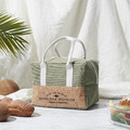 Lunch Bag Refreshing Cork 3l, green