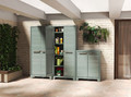 Outdoor/Workshop High Cabinet, jade grey