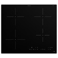 MATMÄSSIG Induction hob, black IKEA 300 black, 59 cm