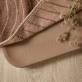 LEANDER topper for changing mat, clay