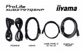IIYAMA 27" Monitor XUB2797QSNP-B1 IPS QHD USB-c Dock KVM HDMI