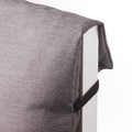 MALM Headboard cushion, dark grey, 180 cm