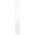 FARDAL Door, high-gloss white, 25x195 cm