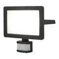 GoodHome Floodlight Lucan, motion sensor, 30 W, black