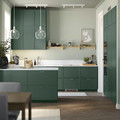 ASPUDDEN Door, dark grey-green, 40x60 cm