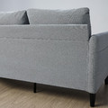 ANGERSBY 3-seat sofa, with chaise longue/Knisa light grey