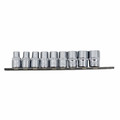 AW 6-Point 1/2" Torx Socket Bit Set E10-E24 9pcs