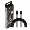 V-TAC Cable microUSB M 1m 2.4A, black