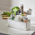 VÄLVÅRDAD Organiser, white, 22.5x9x12.5 cm