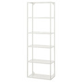 ENHET High fr w shelves, white, 60x30x180 cm