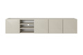 Wall-Mounted TV Cabinet Asha 200cm, cashmere