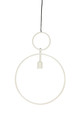 Pendant Lamp Dorina, warm grey