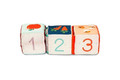 LILLIPUTIENS Set of 3 multi-functional activation cubes with hidden elements Farm 18m+