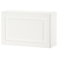 BESTÅ Wall-mounted cabinet combination, white/Smeviken white, 60x22x38 cm