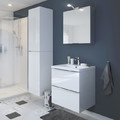 Bathroom Wall Cabinet GoodHome Imandra 40x90x36cm, white