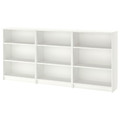 BILLY Bookcase, white, 240x28x106 cm