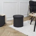 Pouffe Olaf, anthracite