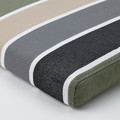 FRÖSÖN Cover for chair cushion, outdoor/multicolour stripe pattern, 44x44 cm