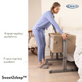 Graco Sweet2Sleep™ Bedside Crib 0-6m/0-9kg, oatmeal