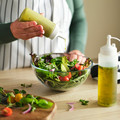 GRILLTIDER Squeeze bottle, white/transparent, 200 ml