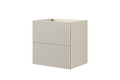 Wall-mounted Wash-basin Cabinet MDF Nicole 60cm, cashmere