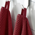 GULVIAL Bath towel, deep red, 70x140 cm