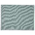 SVARTSENAP Place mat, green-blue, 35x45 cm