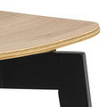 Dining Chair Roxby, natural/black