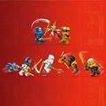 LEGO Ninjago Elemental Dragon vs. The Empress Mech 9+