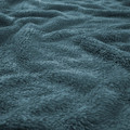 TRATTVIVA Bedspread, dark grey-blue, 230x250 cm