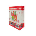 Decorative Christmas Gift Bags, Mixed Designs, 33x45 cm, Pack of 12