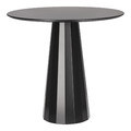 Pedestal Table Florero, black