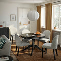 ROSENTORP Chair, Tibbleby beige-grey/black