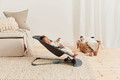 BABYBJÖRN Bouncer Bliss Woven - Anthracite + Toy