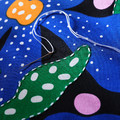 MÄVINN Cushion cover, multicolour/floral pattern, 50x50 cm