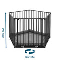Baby Dan Playpen Park-A-Kid, black