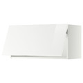 METOD Wall cabinet horizontal, white/Ringhult white, 80x40 cm