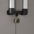 Outdoor/Workshop High Cabinet Pro High, black-grey