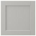 LERHYTTAN Door, light grey, 40x40 cm