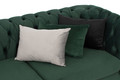 Decorative Cushion Nela 35x50cm, dark green