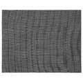 FLYGFISK Place mat, dark grey, 38x30 cm